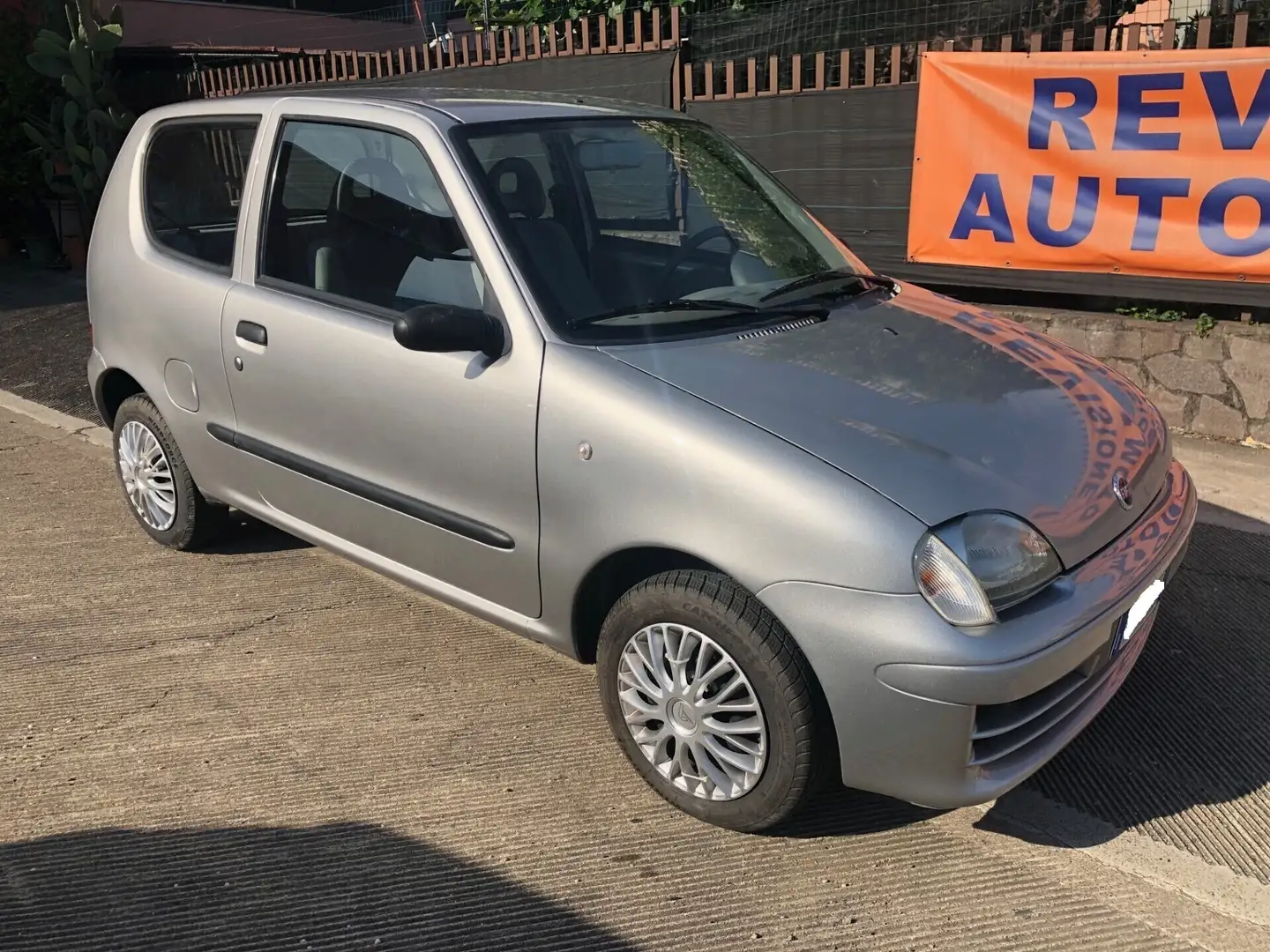 Fiat Seicento 1.1i cat Active Grijs - 1