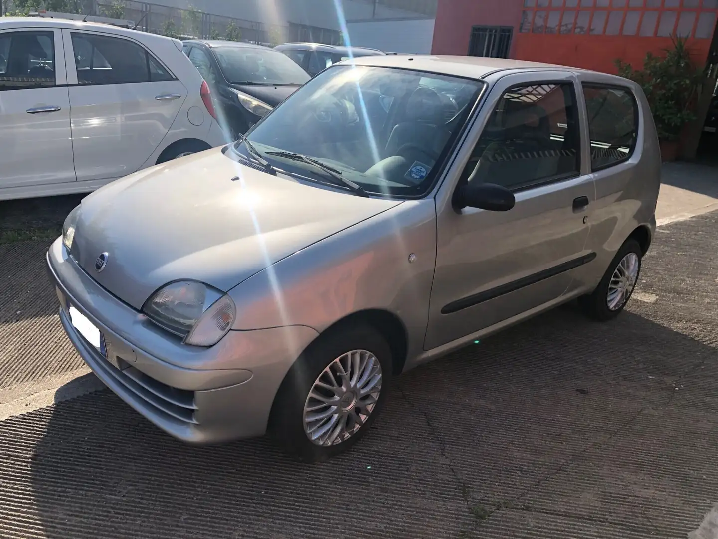Fiat Seicento 1.1i cat Active Grijs - 2