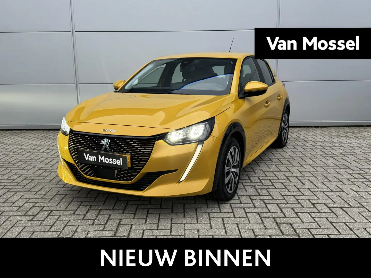 Peugeot e-208 EV Active 50 kWh Jaune - 1