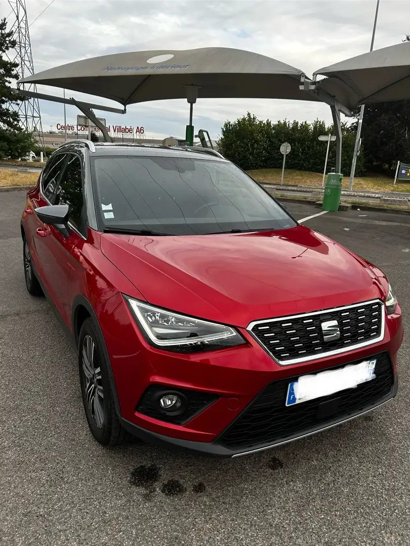 SEAT Arona 1.0 EcoTSI 115 ch Start/Stop BVM6 Xcellence Rouge - 1
