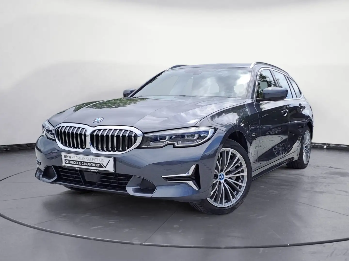 BMW 330 e xDrive Touring Luxury Line Navi ACC RFK Gris - 2