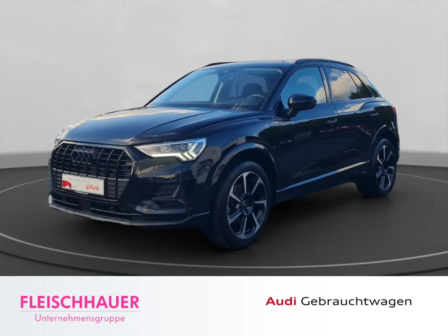 Audi Q3 35 TFSI advanced AHK,NAVI,CarPlay,LED,APS Plus Schwarz - 1