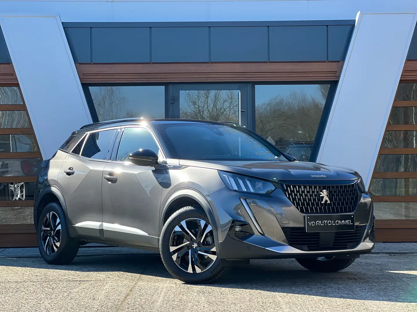 Peugeot 2008 AUTOMAAT/ GT-LINE/ LED/ KEYLESS/ 14000KM/ GARANTIE Gris - 1