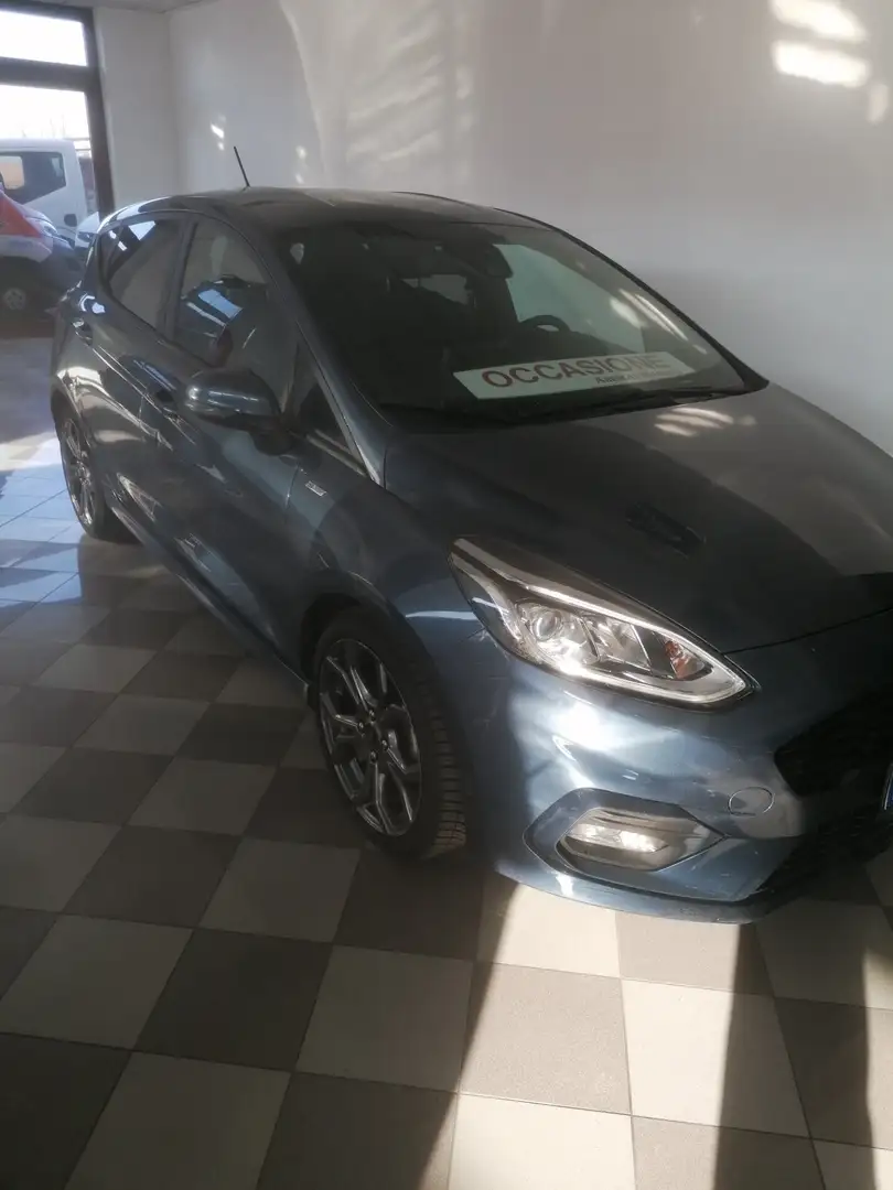 Ford Fiesta 1.0 Ecoboost 100 CV aut. 5 porte ST-Line Blau - 2
