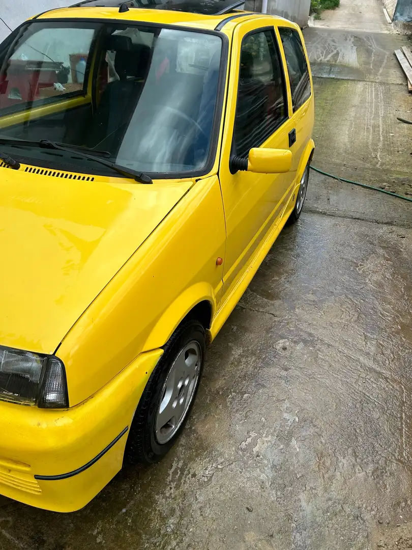 Fiat Cinquecento 1.1 Sporting žuta - 1