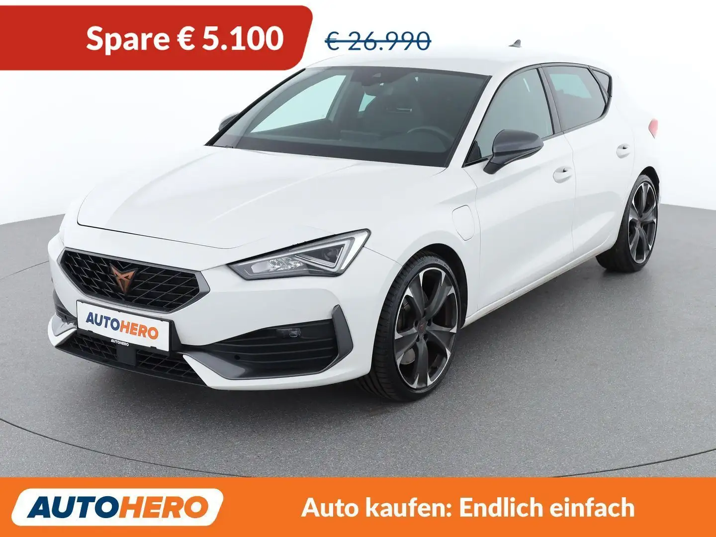 SEAT Leon 1.4 e-HYBRID VZ Weiß - 1