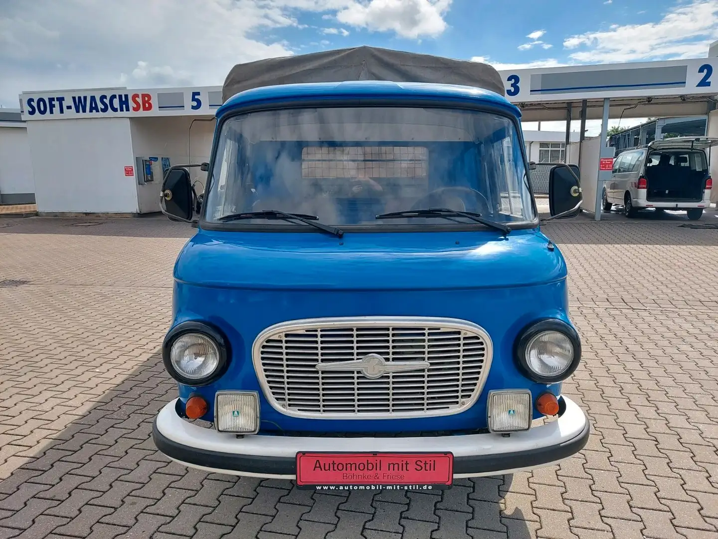 Sonstige Marken B1000 Pritsche Plane Blau - 2