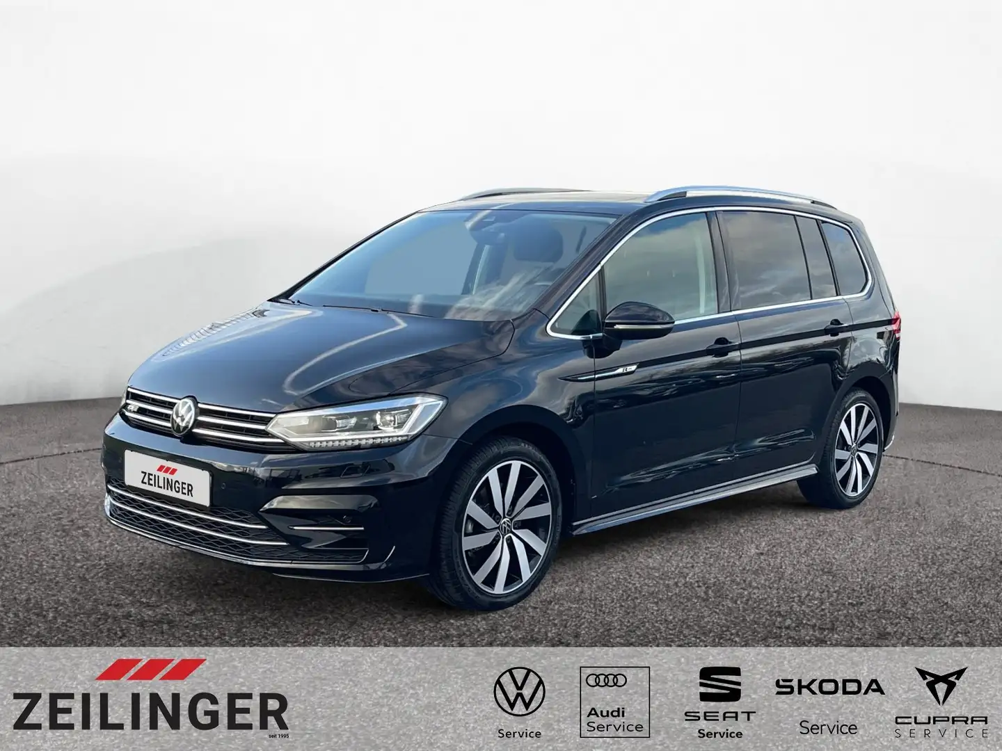 Volkswagen Touran Highline TSI DSG|R-Line|7 SITZE|AHK|PANO Schwarz - 1