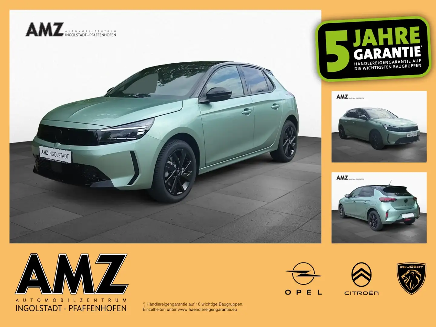 Opel Corsa YES Schalter Allwetter Komfort-Paket Groen - 1