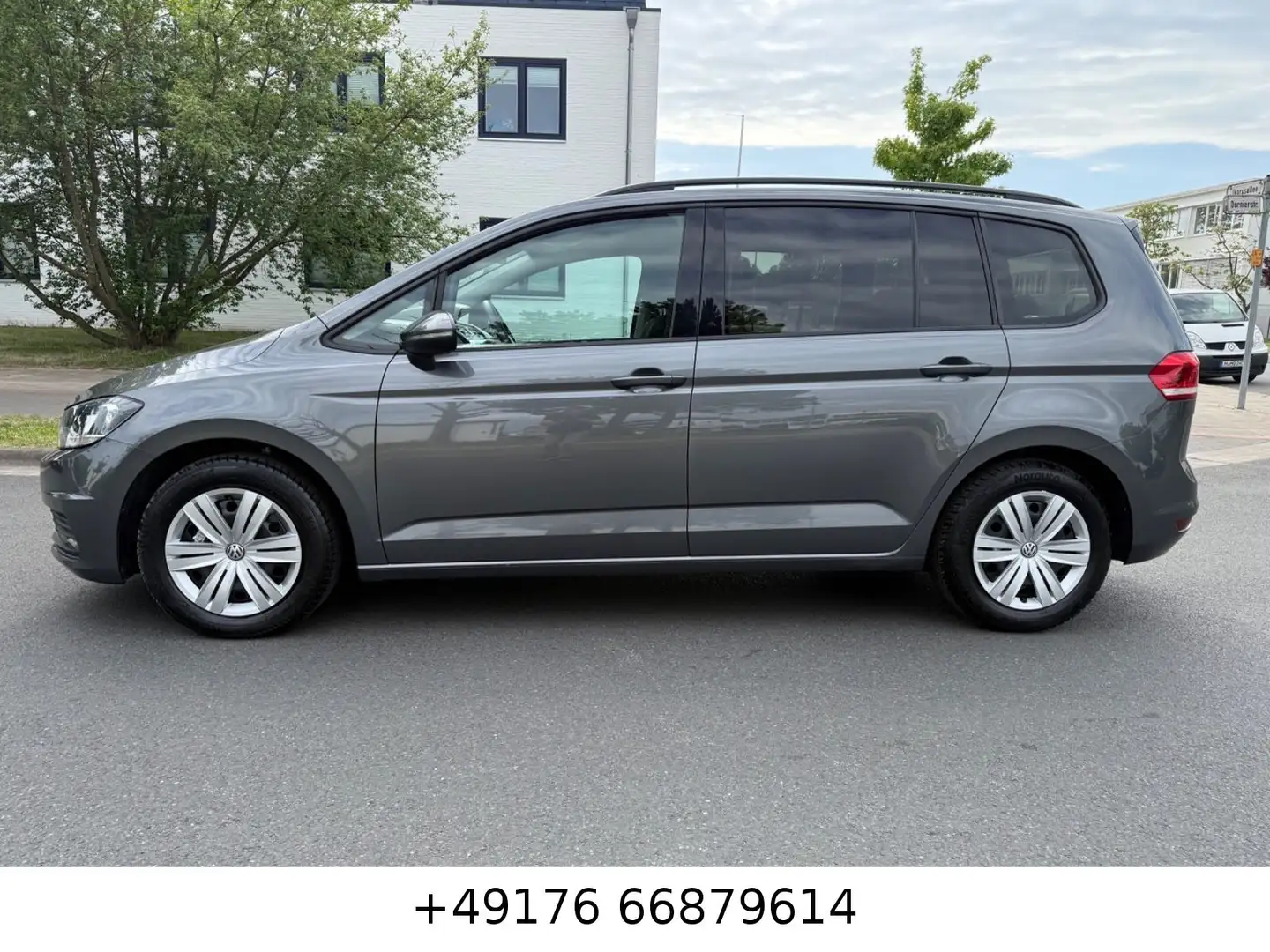 Volkswagen Touran BMT/Start-Stopp DSG 7 Sitzer 1 Hand Grigio - 1