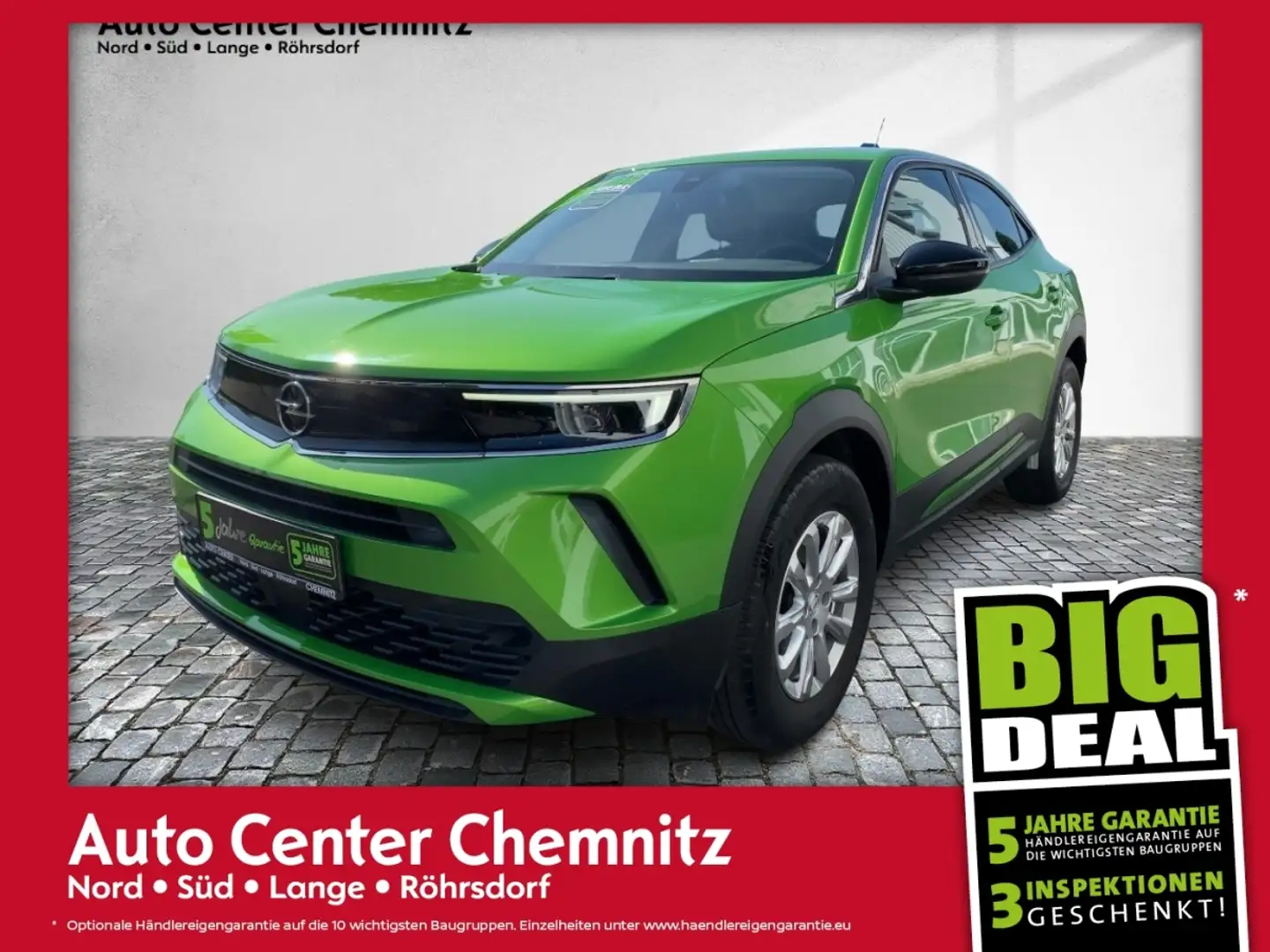 Opel Mokka 1.2 Edition LED/SHZ/LHZ/PDC/180°/LM Groen - 1
