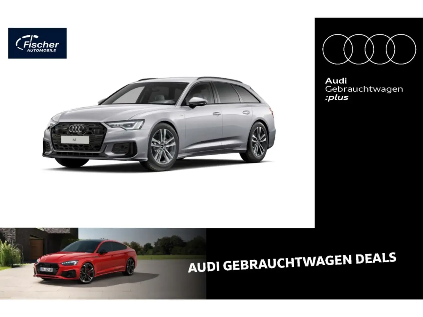 Audi A6 Avant 50 TDI quattro S line AHK/19''/360/RFK Silber - 1
