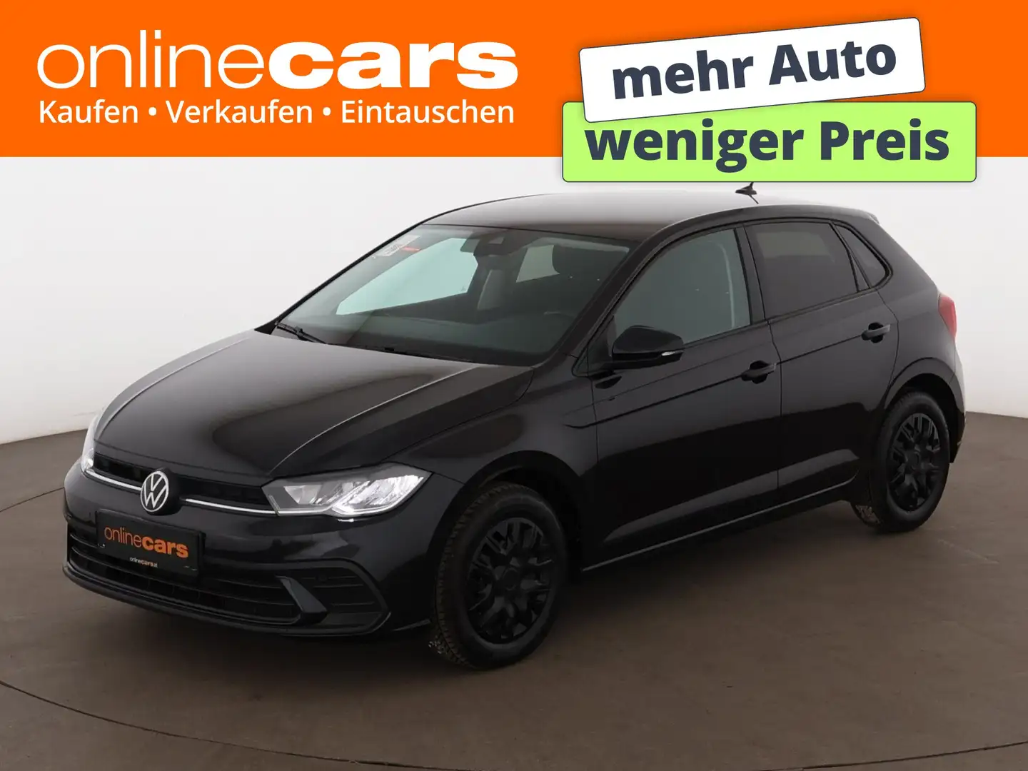Volkswagen Polo VI 1.0 TSI Life Aut LED NAVI SITZHZG ASSIST Schwarz - 1