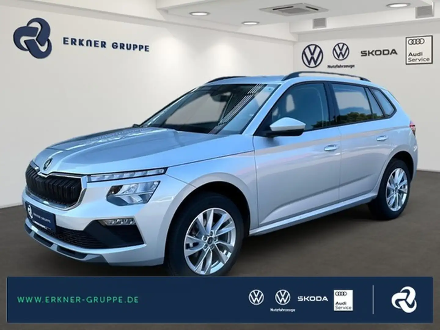 Skoda Kamiq 1.0 TSI DSG Selection +ACC+PDC+LED+GRA+ Silber - 1