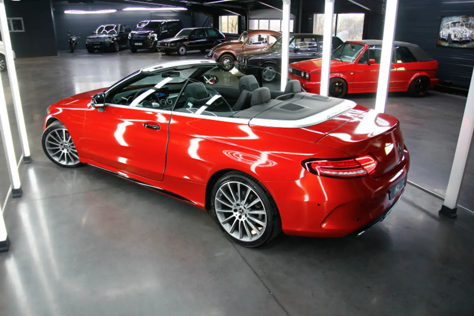 Mercedes-Benz C 220 220 D 194CH AMG LINE 9G-TRONIC ORIGINE FRANCE / COVERING ROUGE / C220d Rot - 2