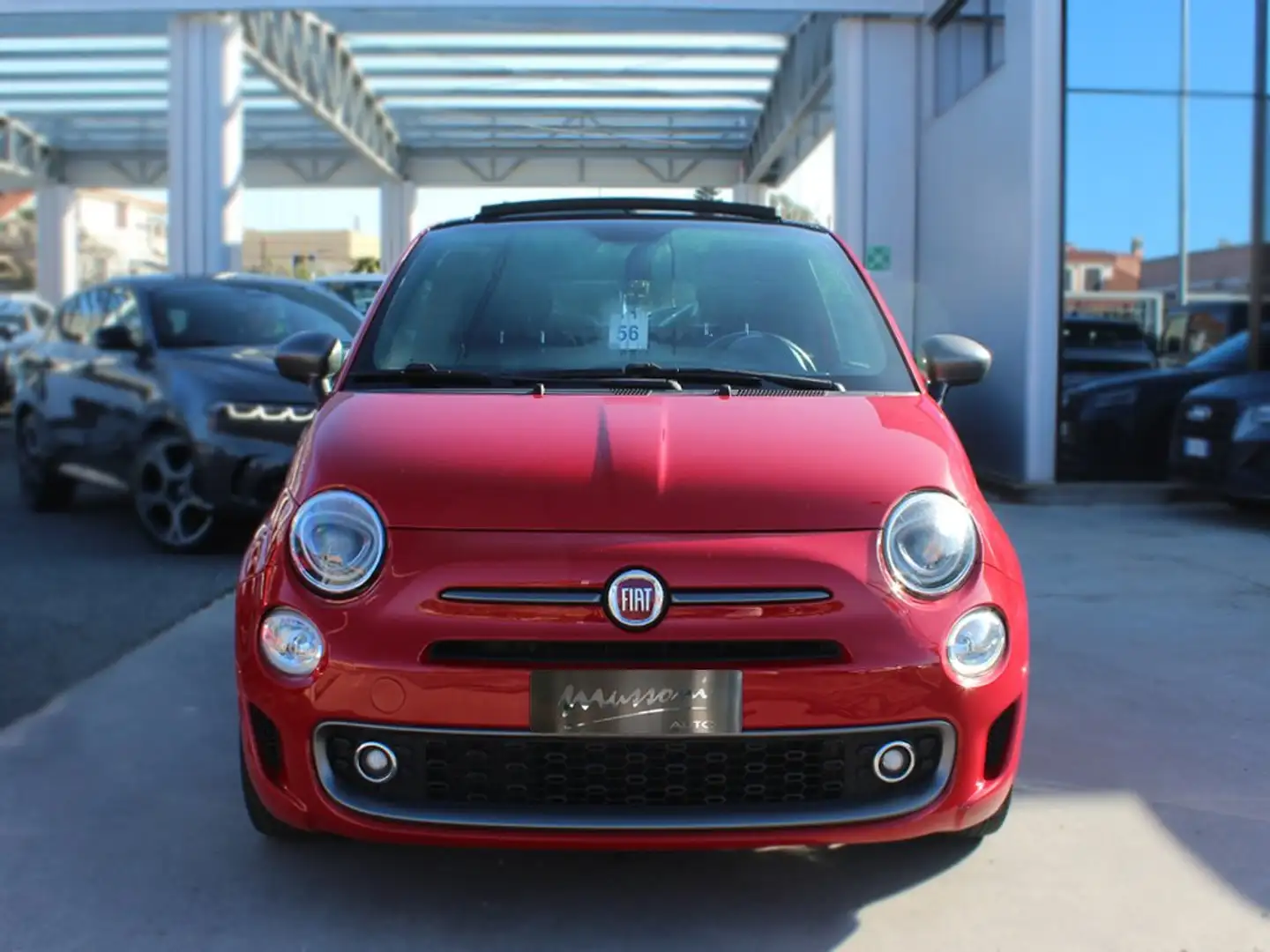 Fiat 500 1.2 Cabrio 69cv dualogic -PROMO- Rosso - 2