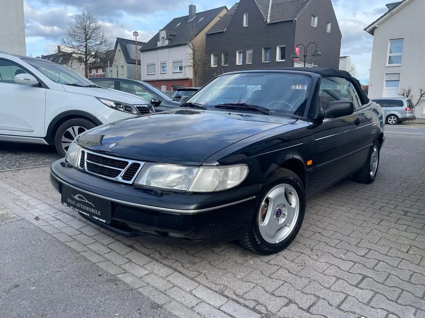 Saab 900 SE Cabrio Klimaautomatik*Leder*Sitzheizung Siyah - 1