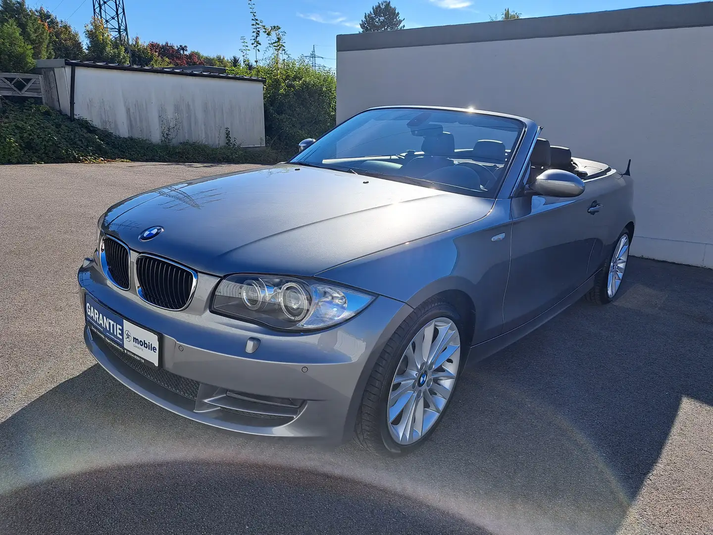 BMW 125 i Cabrio*BRD*HiFi*Leder*Navi*PDC*Xenon*45Tkm Grau - 1