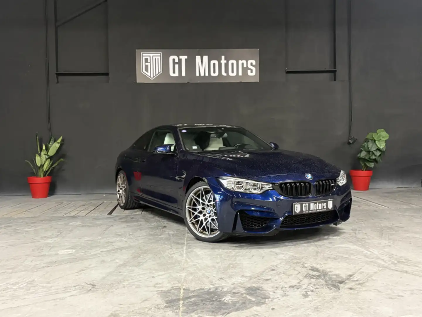 BMW M4 (F82) M4 450CH PACK COMPETITION DKG Blauw - 2