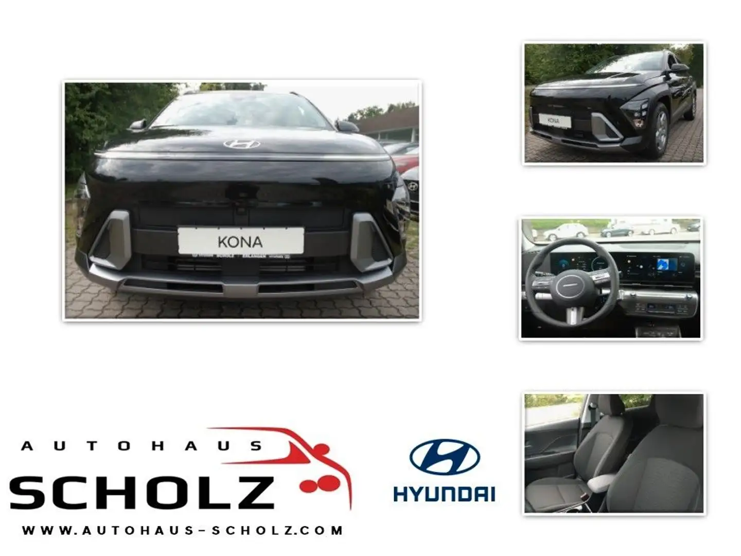 Hyundai KONA 1.6 T-GDI Trend DCT el. Heckklappe BOSE ASS Zwart - 1