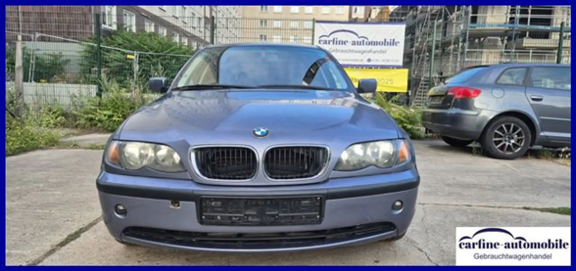BMW 318 d 1.Hand orig. 136TKM Bleu - 2