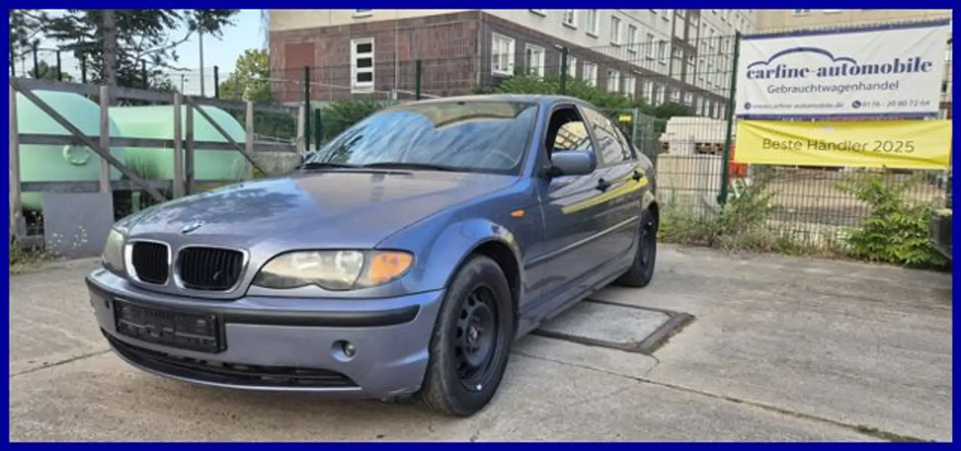 BMW 318 d 1.Hand orig. 136TKM Bleu - 1