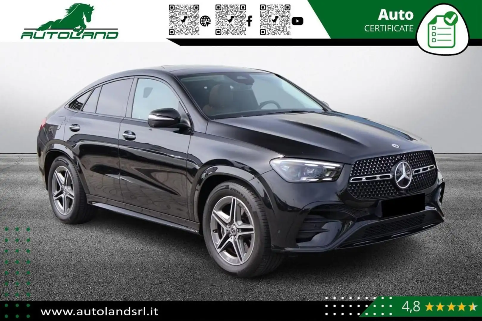 Mercedes-Benz GLE 300 d 4Matic Mild Hybrid Coupé AMG Line Premium Noir - 2