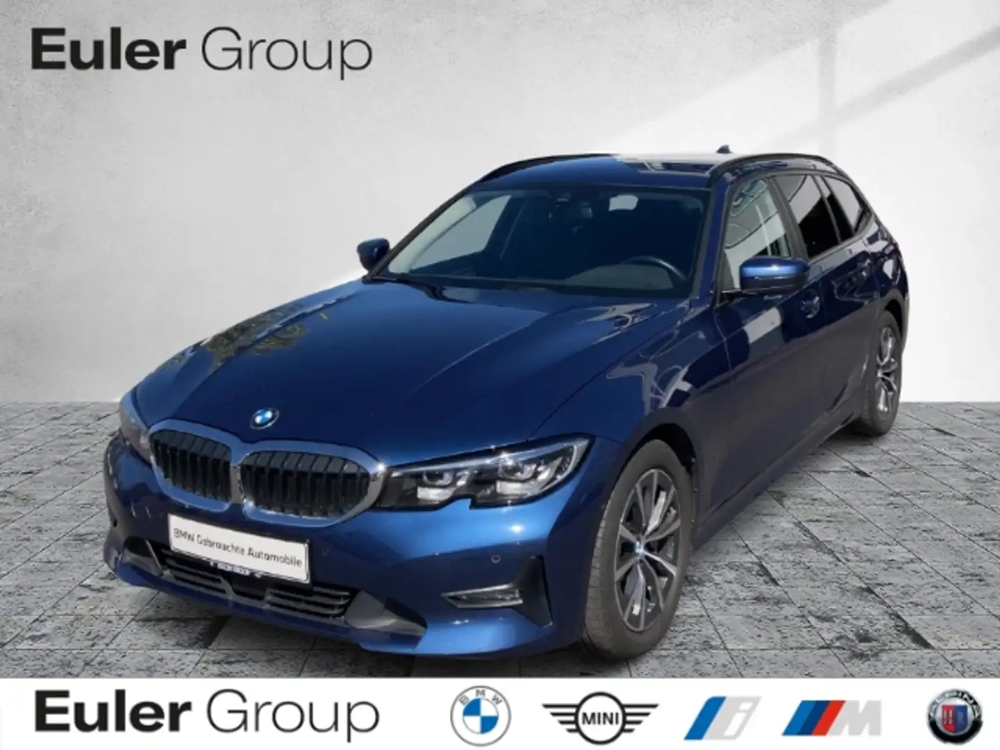 BMW 330 i Tour Leder StandHZG Navi DAB HIFI ACC Blau - 1