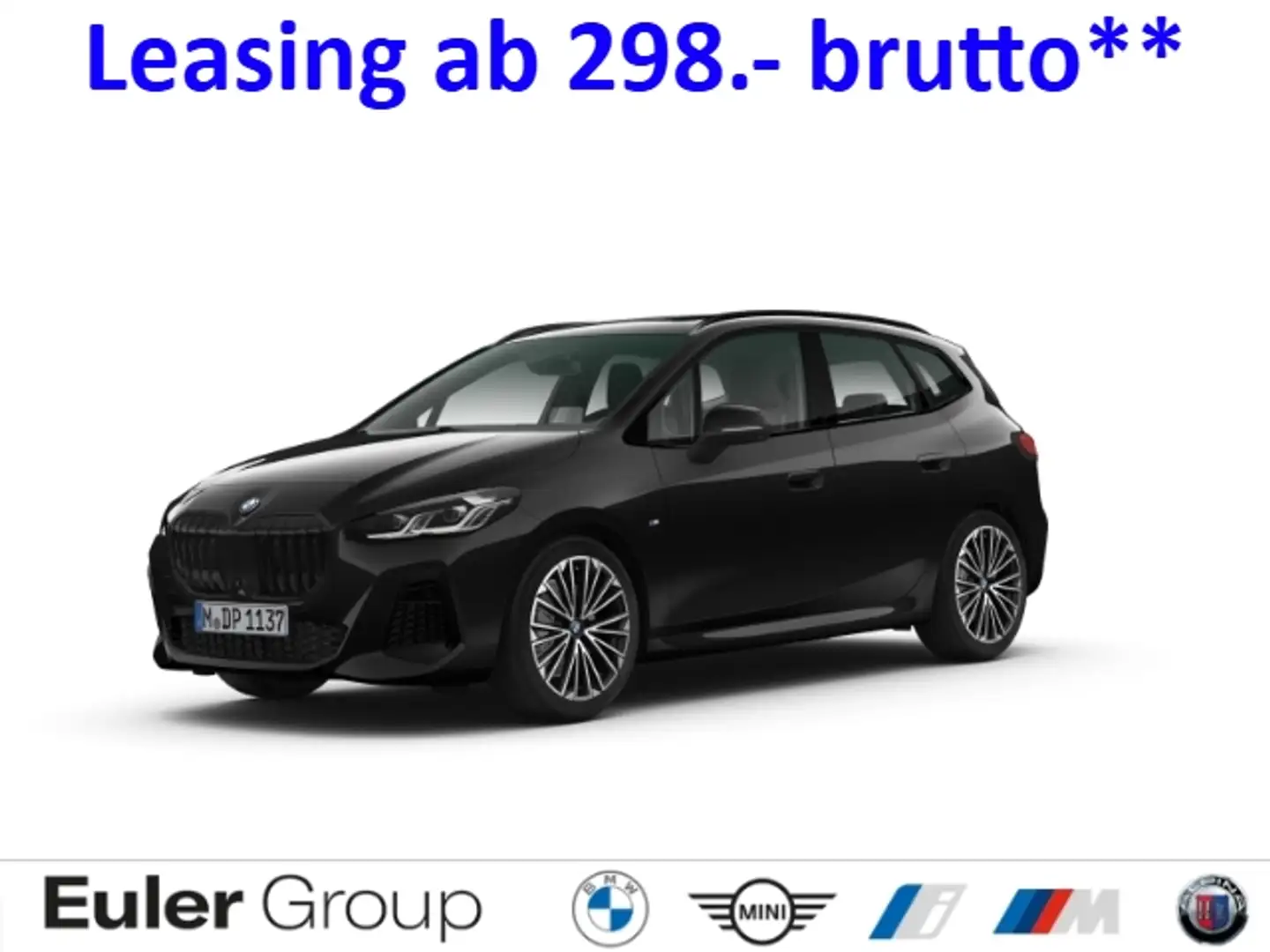 BMW 223 Active Tourer i xDrive M-Sport 19''SR Pano AHK adL Schwarz - 1