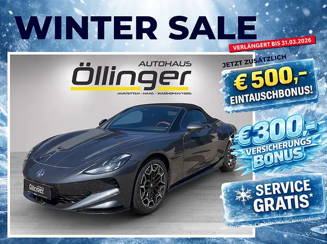 MG Cyberster MG Cyberster TROPHY andesgrey + innen rot/grau ...