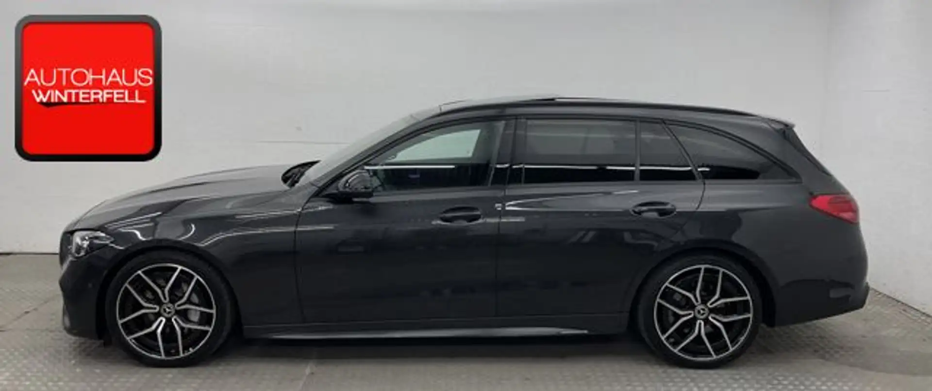 Mercedes-Benz C 300 T d AMG NIGHT PANO+AHK+19Z+DIGITAL+MBUX+ Grau - 2