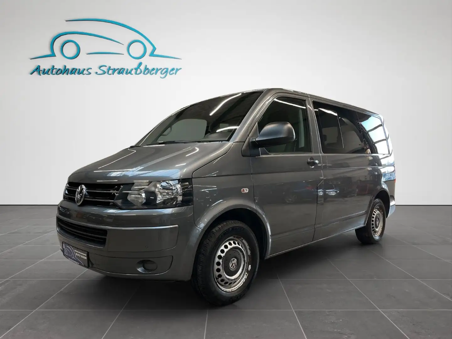 Volkswagen T5 Multivan Startline Sthz. AHK MP3 TÜV 03/2027* Gris - 2
