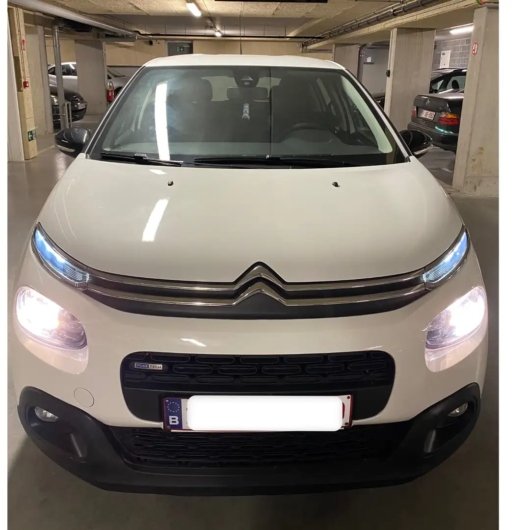Citroen C3 1.2i PureTech Live Blanc - 2