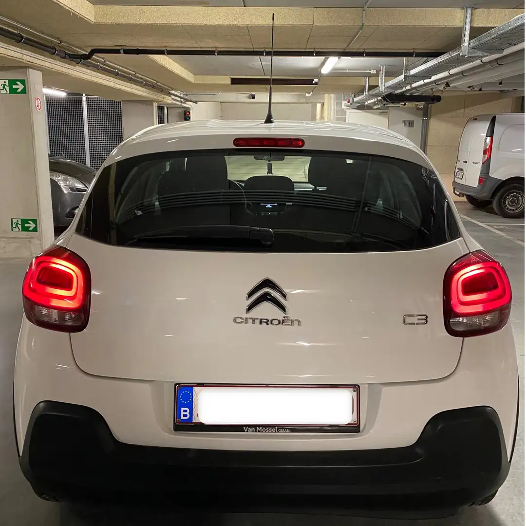 Citroen C3 1.2i PureTech Live Blanc - 1