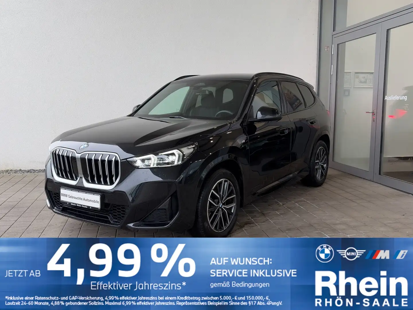 BMW X1 sDrive18d M Sportpaket LED.H/K.AHK.LED.Komfor Schwarz - 1