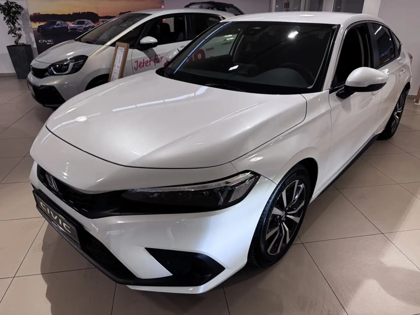 Honda Civic e:HEV 2.0 i-MMD Hybrid Elegance (FE) Alb - 2