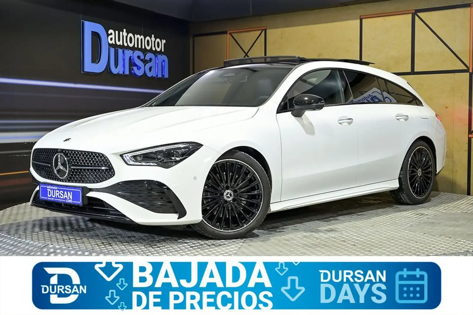 Mercedes-Benz CLA 220 D DCT Shooting Brake Blanc - 1