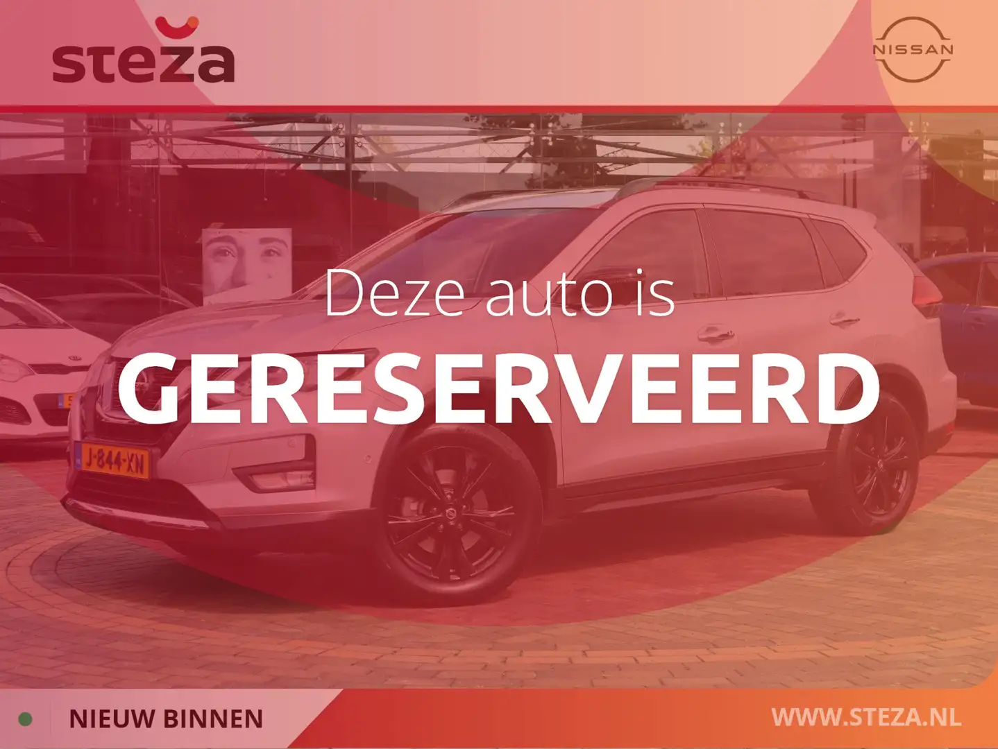 Nissan X-Trail 1.3 DIG-T N-Tec 7p. Automaat / Navigatie / Schuif/ Grijs - 1