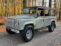 Land Rover Defender 110 Soft Top TD5 HERITAGE, Teak, only 69000 km Gris - thumbnail 1