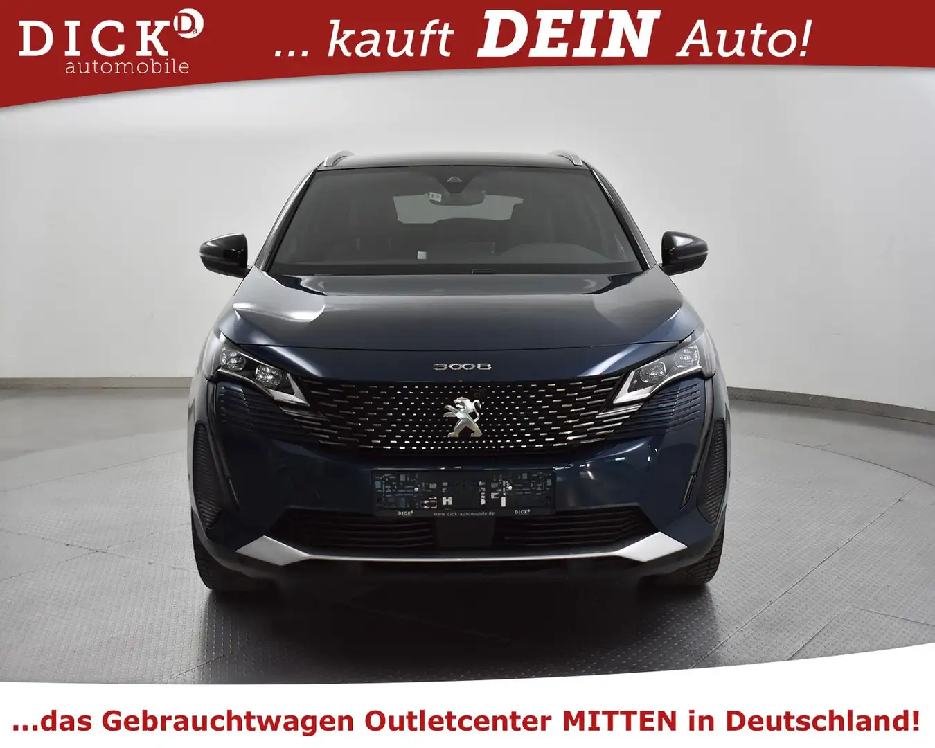 Peugeot 3008 DSC6 GT Line MEMO+MASS+VIRTU+LED+KAM+ACC+18 Azul - 2