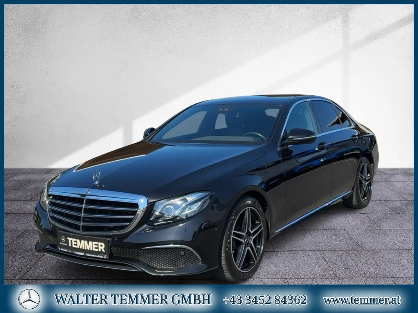 Mercedes-Benz E 200 d Limousine Exclusive Widescreen Burmester Schwarz - 1