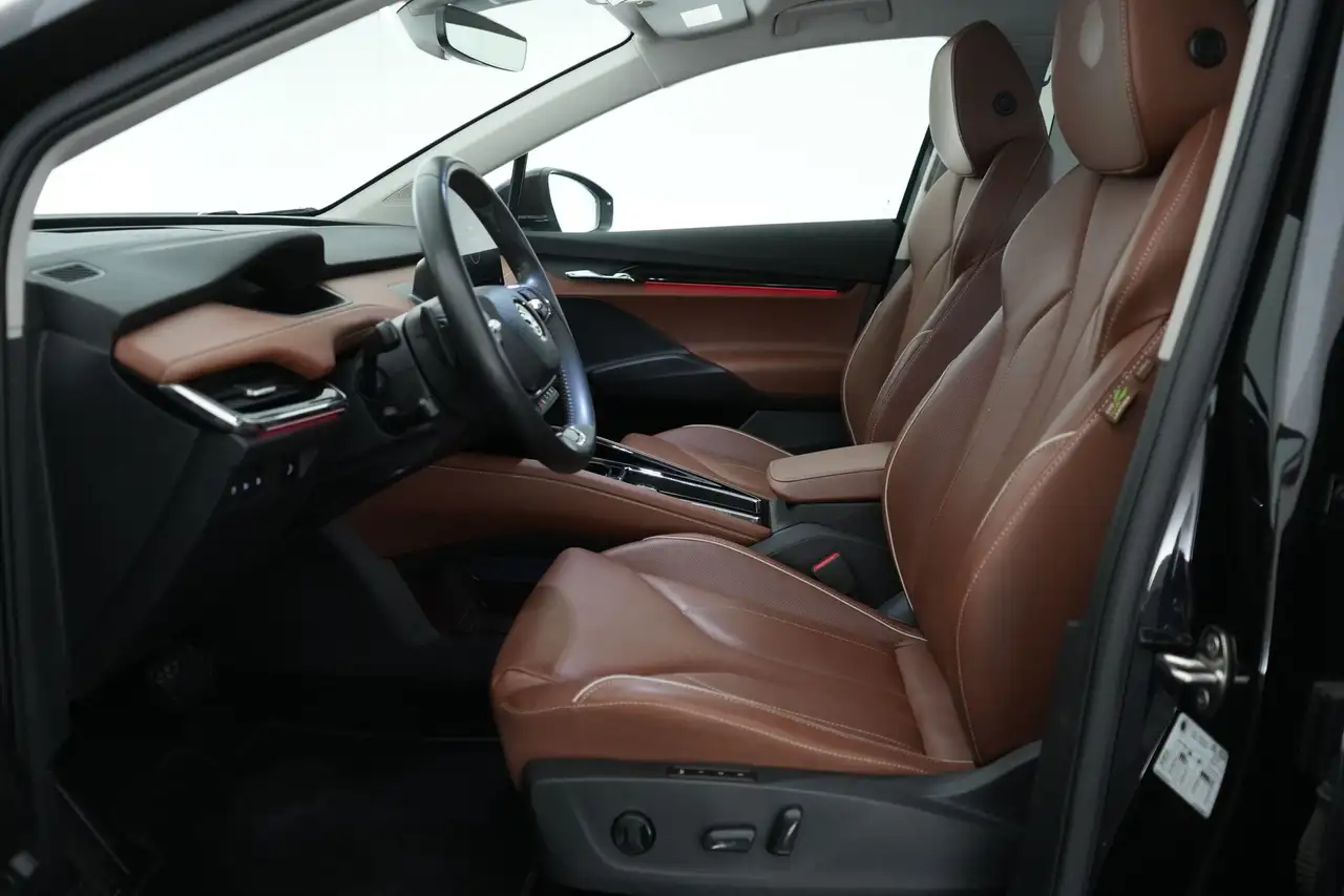 Skoda Enyaq Coupé 82 kWh 85 Corporate LEDER/CUIR LED GPS PDC C, миниатюра 17