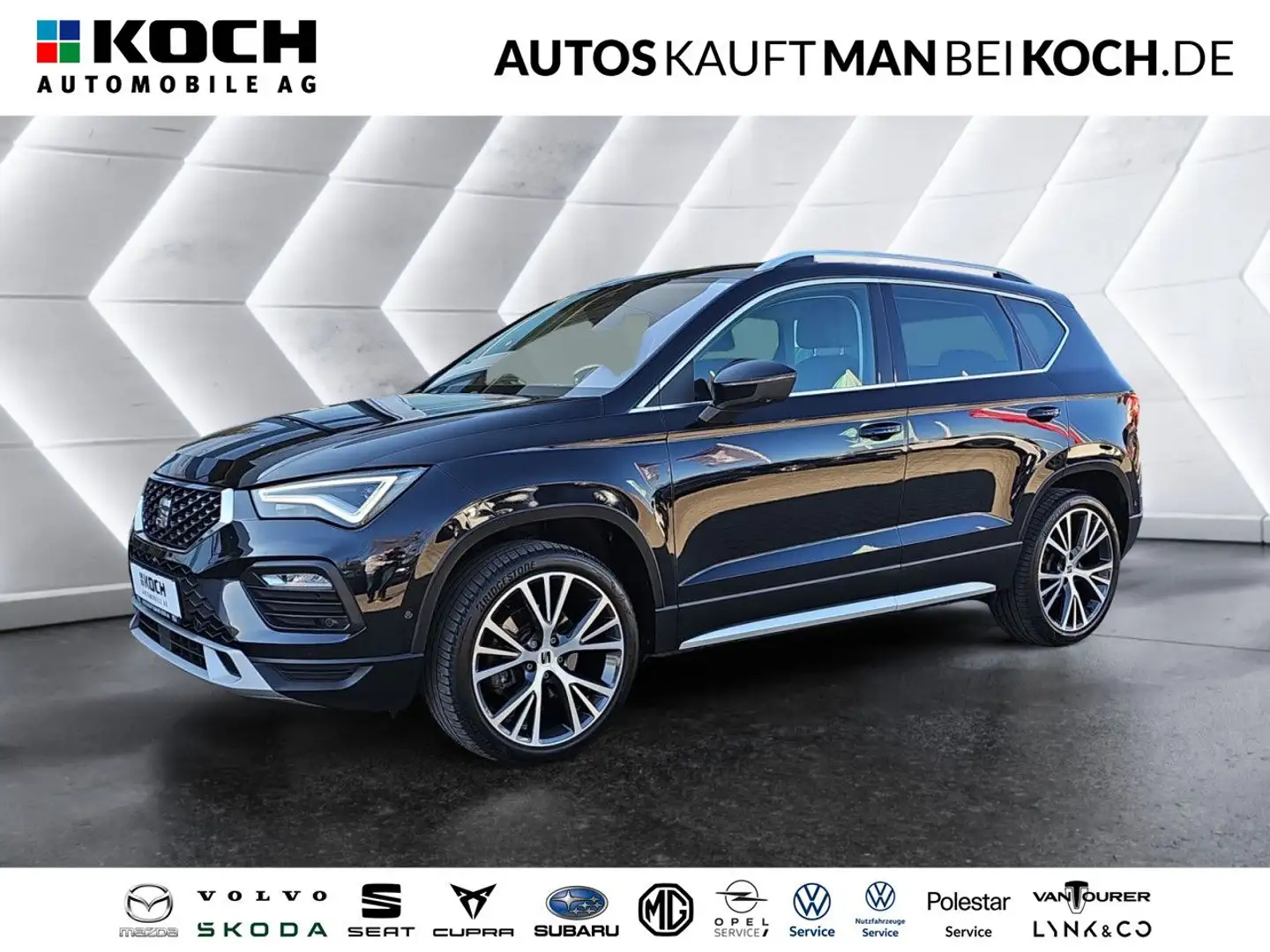 SEAT Ateca Xperience 2.0 TDI 4Drive DSG ACC DCC LED PAN Noir - 1