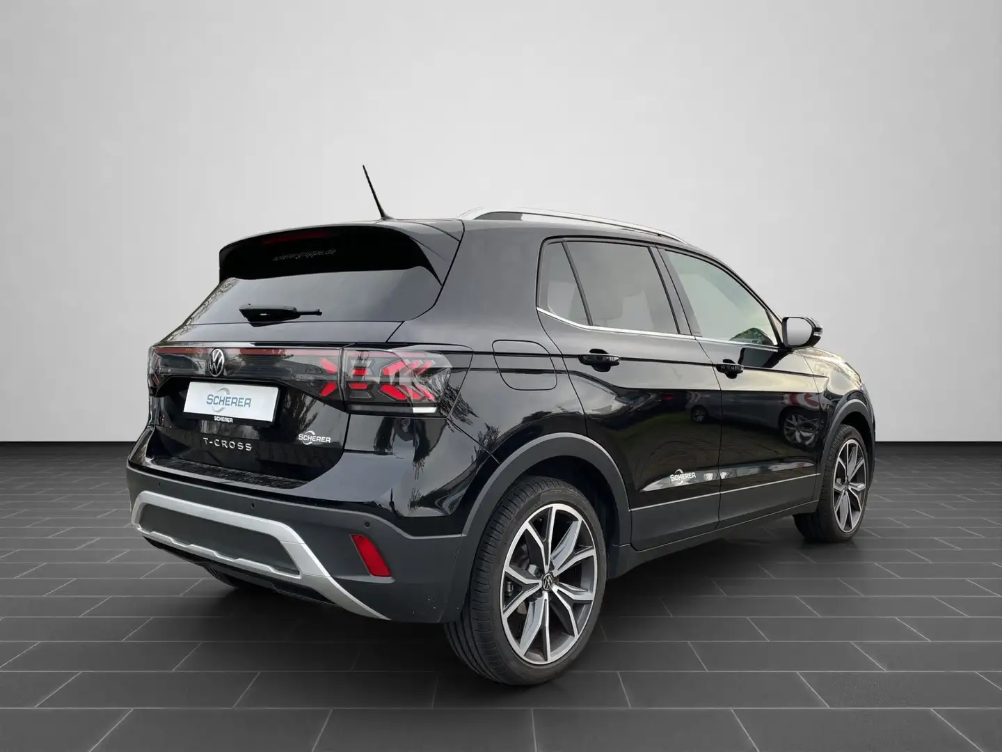 Volkswagen T-Cross 1.0 TSI Style Navi, IQ.Drive, Design-Pak Schwarz - 2