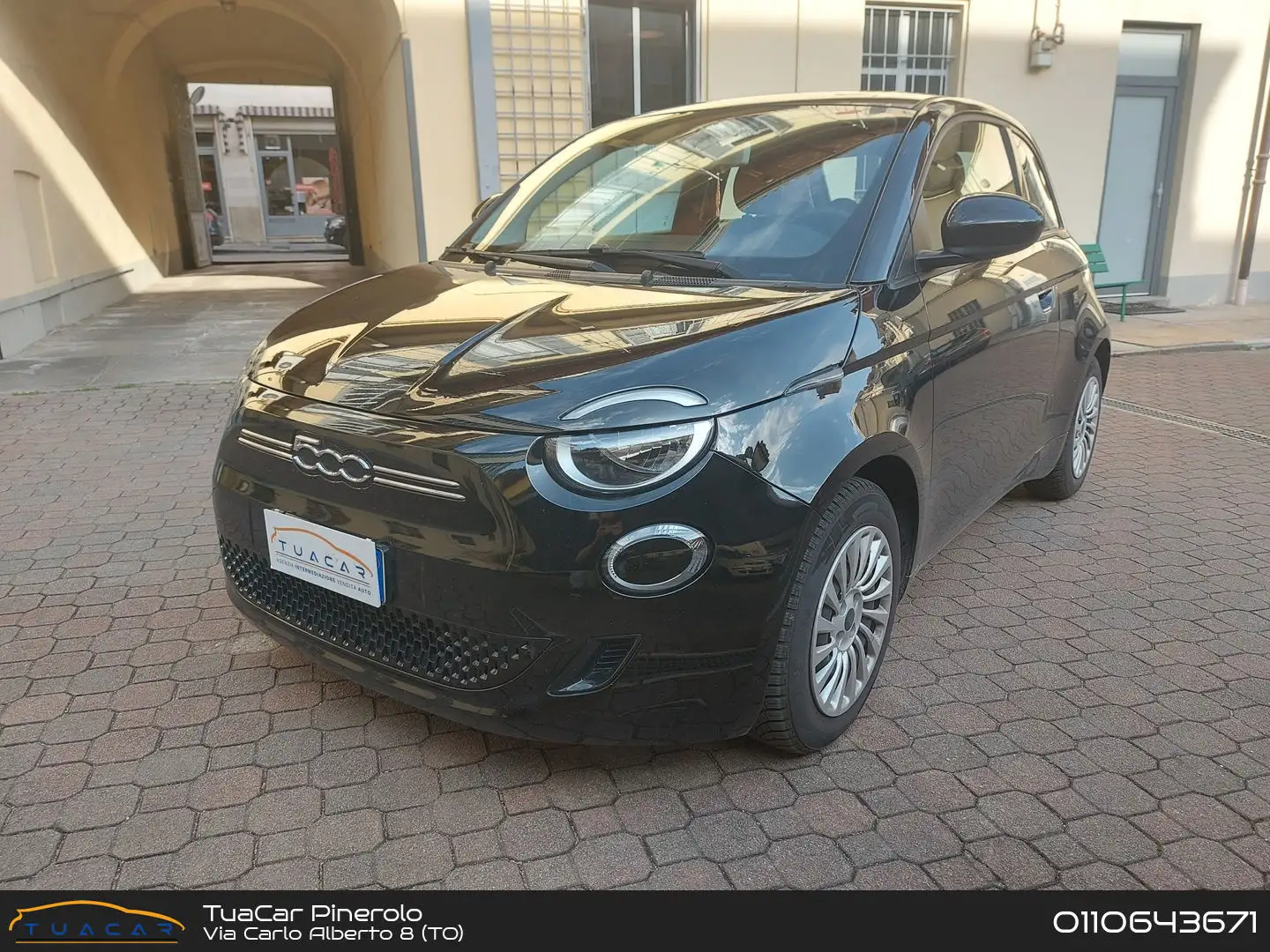Fiat 500e Action 500-e 23 KWH Negru - 1