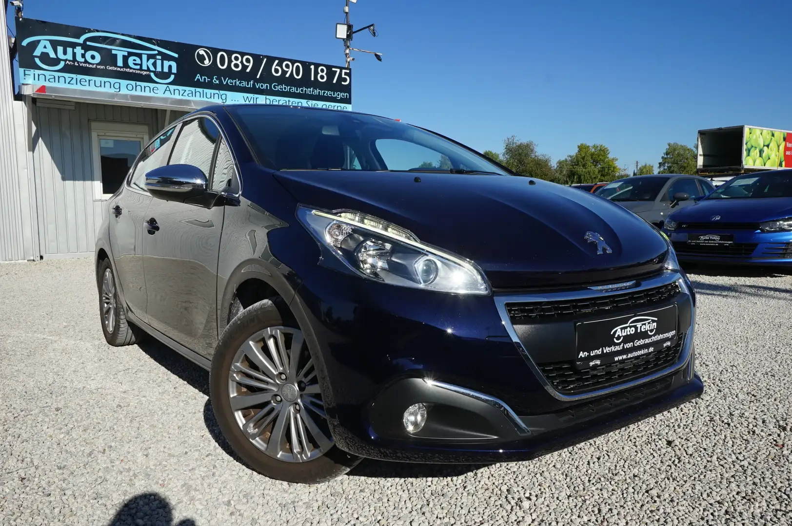 Peugeot 208 1.2 Allure |1.Hand| |Insp.NEU| |8-fach ber.| Blau - 1