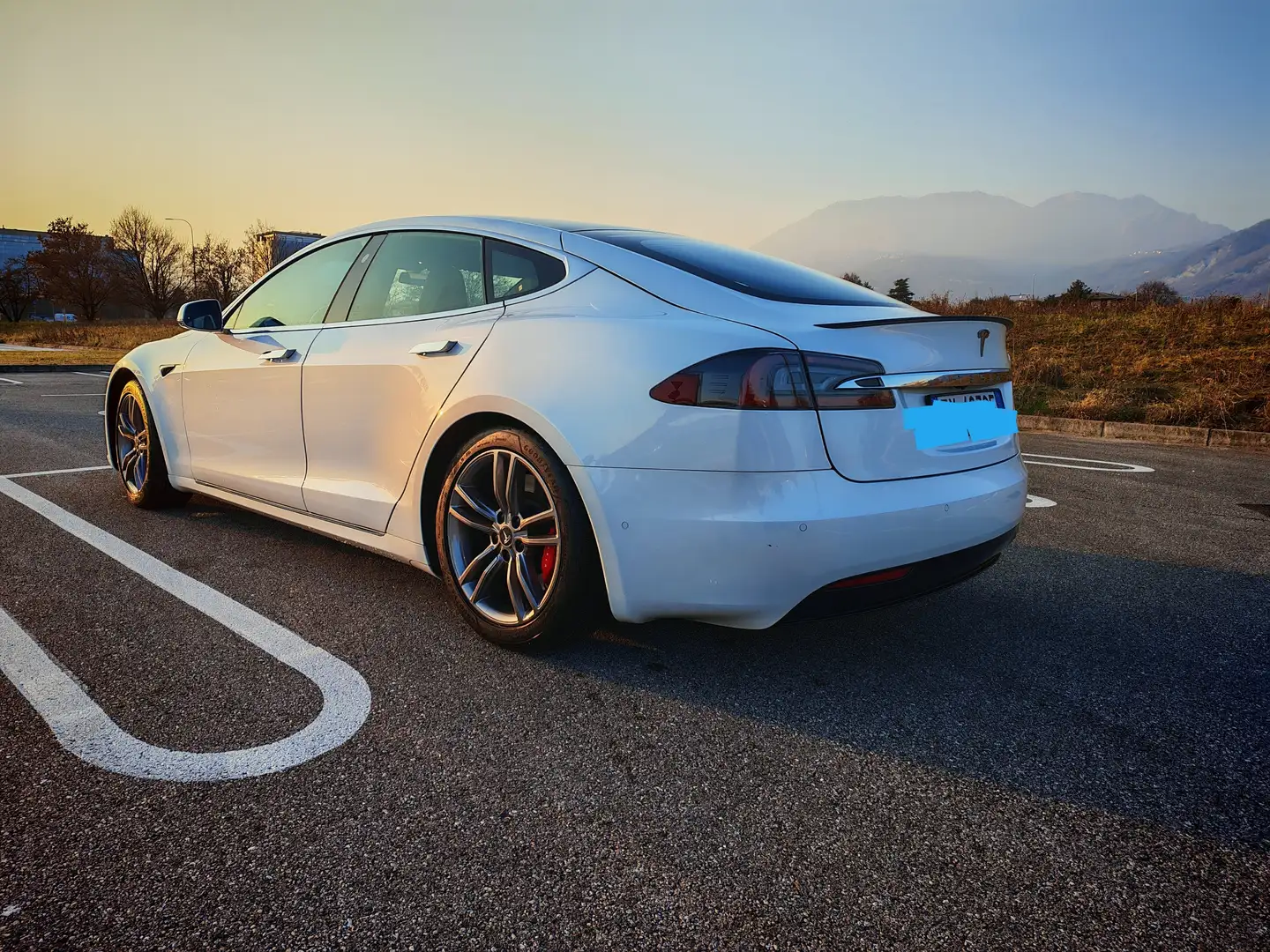 Tesla Model S Model S Performance Ludicrous awd Bianco - 2
