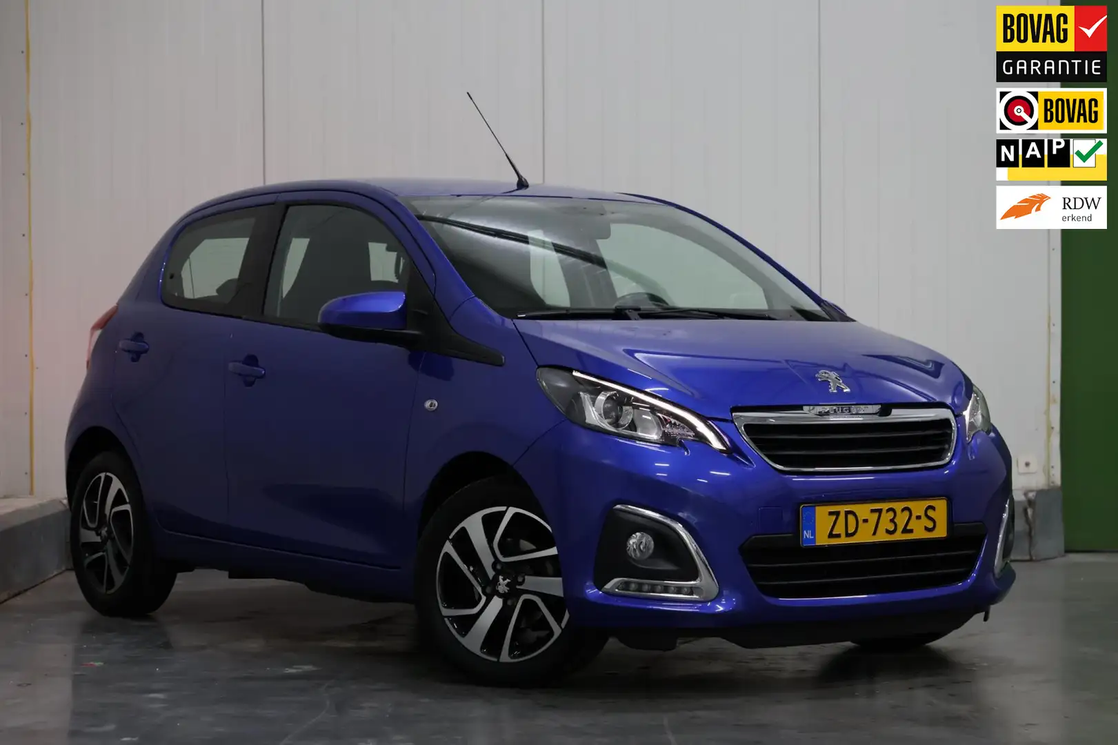 Peugeot 108 1.0 e-VTi Allure Camera! Dealer OH! 1e eigenaar! Blauw - 1
