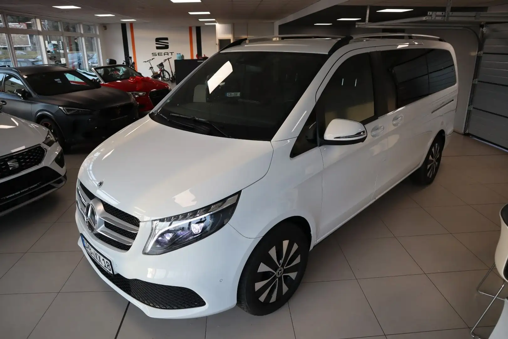 Mercedes-Benz V 250 /Leder/Standheizung/Allrad/Elektr. Türen Biały - 2
