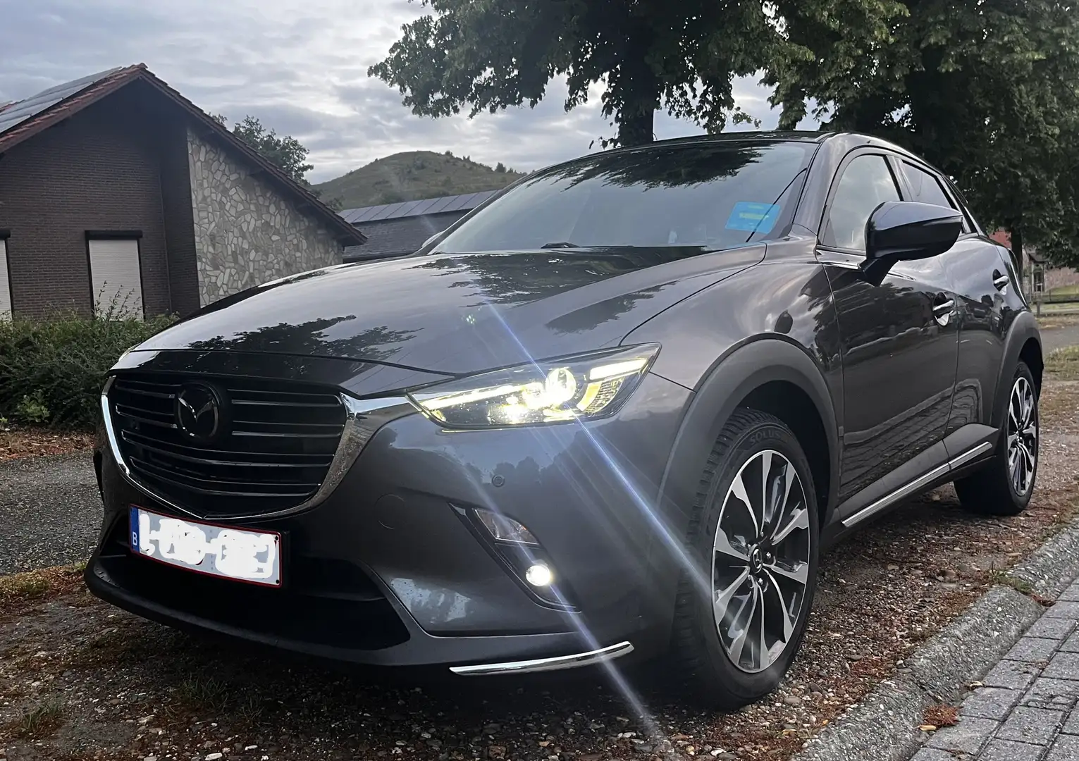 Mazda CX-3 CX-3 SKYACTIV-G 121 FWD Exclusive-Line Grijs - 1
